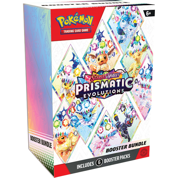 Pokemon TCG: Scarlet & Violet Prismatic Evolutions- Booster Bundle Pokemon TCG: Scarlet & Violet Prismatic Evolutions- Booster Bundle